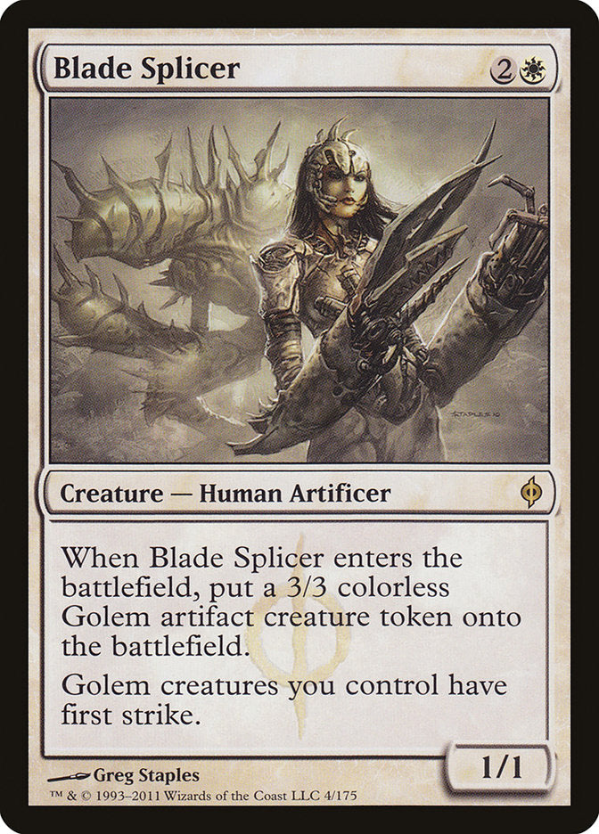 Blade Splicer [New Phyrexia] | Shuffle n Cut Hobbies & Games