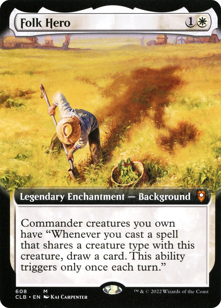 Folk Hero (Surge Foil) [Marvel Super Heroes Commander] | Shuffle n Cut Hobbies & Games