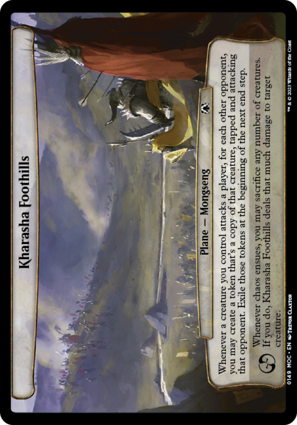 Kharasha Foothills [March of the Machine Commander] | Shuffle n Cut Hobbies & Games