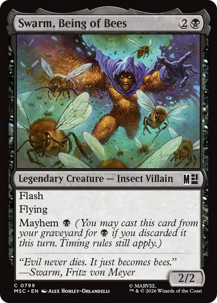 Swarm, Being of Bees [Marvel Super Heroes Commander] | Shuffle n Cut Hobbies & Games