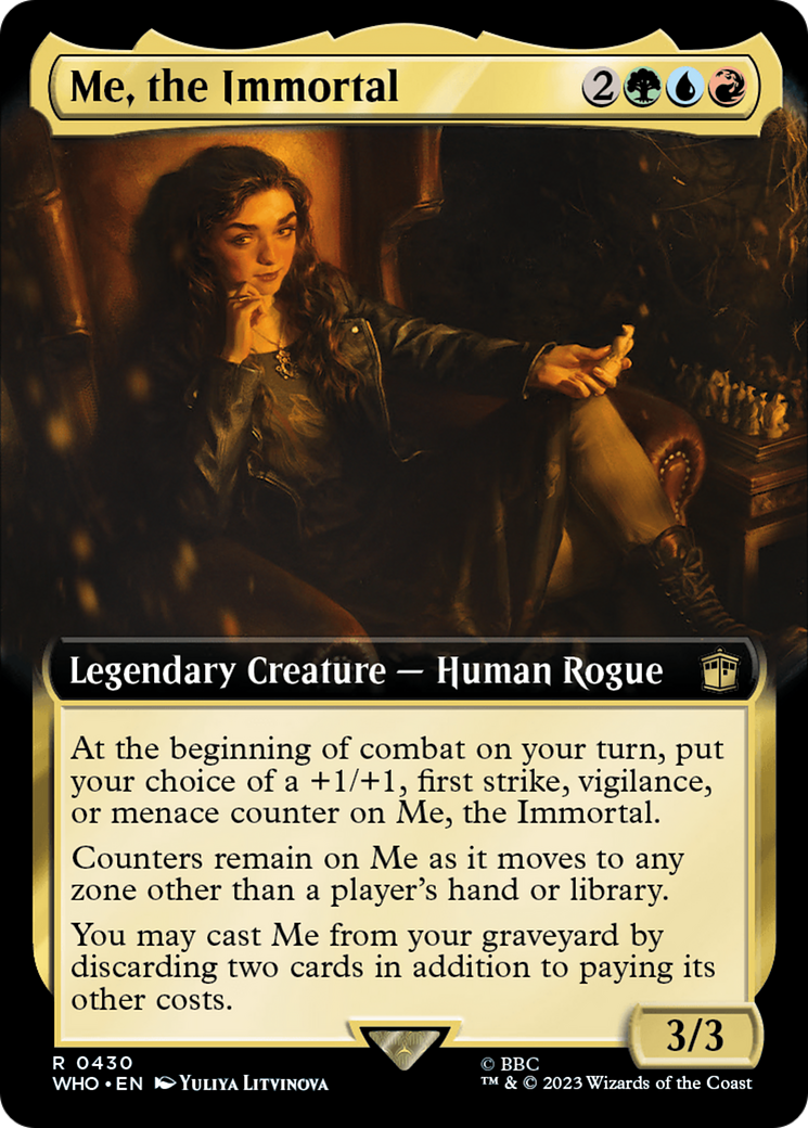 Me, the Immortal (Extended Art) [Doctor Who] | Shuffle n Cut Hobbies & Games
