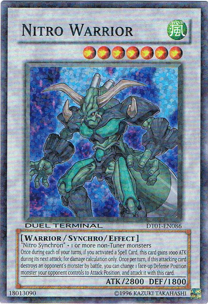 Nitro Warrior [DT01-EN086] Super Rare | Shuffle n Cut Hobbies & Games