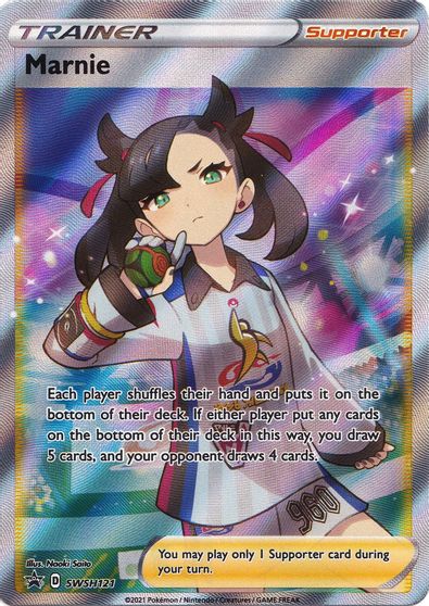 Marnie (SWSH121) [Sword & Shield: Black Star Promos] | Shuffle n Cut Hobbies & Games