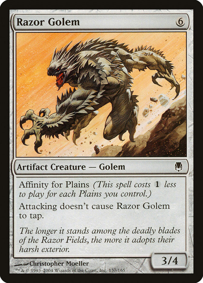 Razor Golem [Darksteel] | Shuffle n Cut Hobbies & Games
