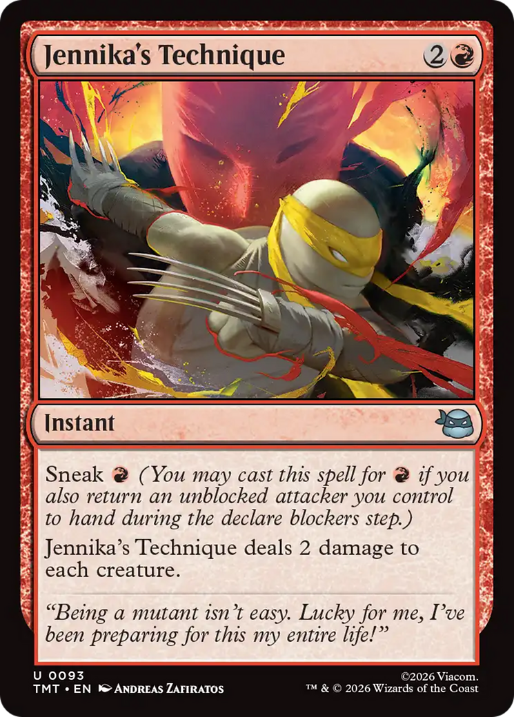 Jennika's Technique [Teenage Mutant Ninja Turtles] | Shuffle n Cut Hobbies & Games