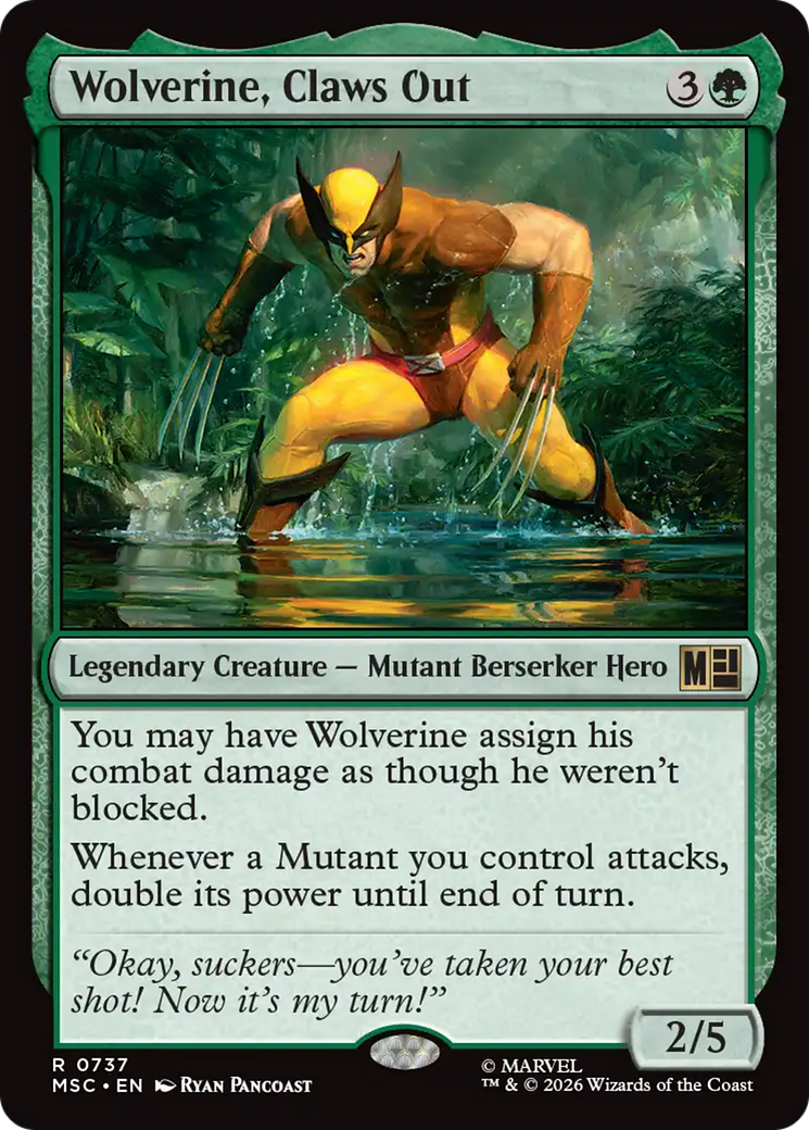 Wolverine, Claws Out [Marvel Super Heroes Commander] | Shuffle n Cut Hobbies & Games
