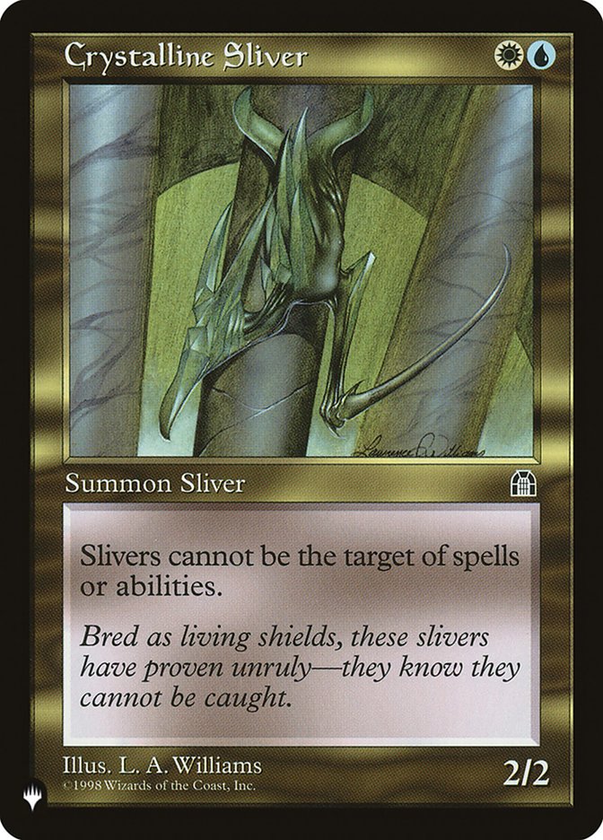 Crystalline Sliver [The List] | Shuffle n Cut Hobbies & Games