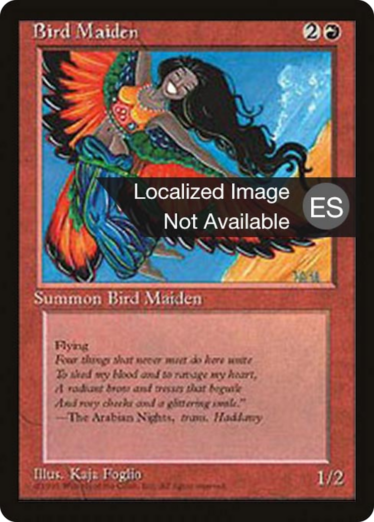 Bird Maiden [Fourth Edition Foreign Black Border] | Shuffle n Cut Hobbies & Games