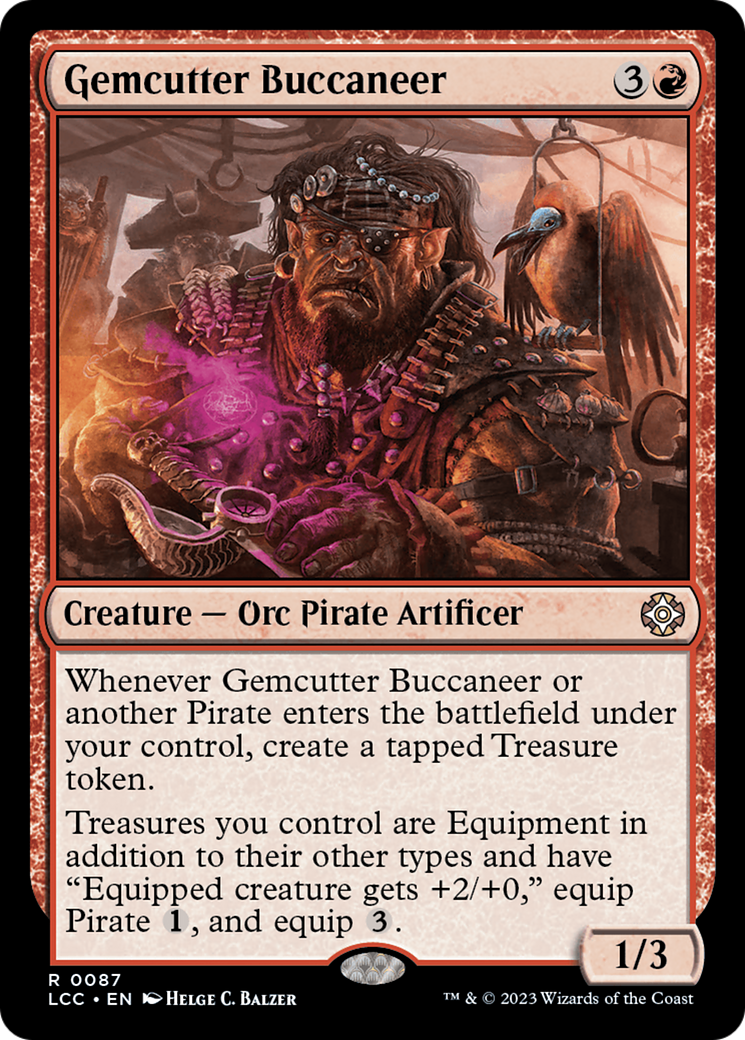 Gemcutter Buccaneer [The Lost Caverns of Ixalan Commander] | Shuffle n Cut Hobbies & Games