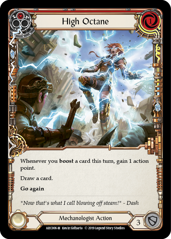 High Octane [ARC006-M] (Arcane Rising)  1st Edition Normal | Shuffle n Cut Hobbies & Games