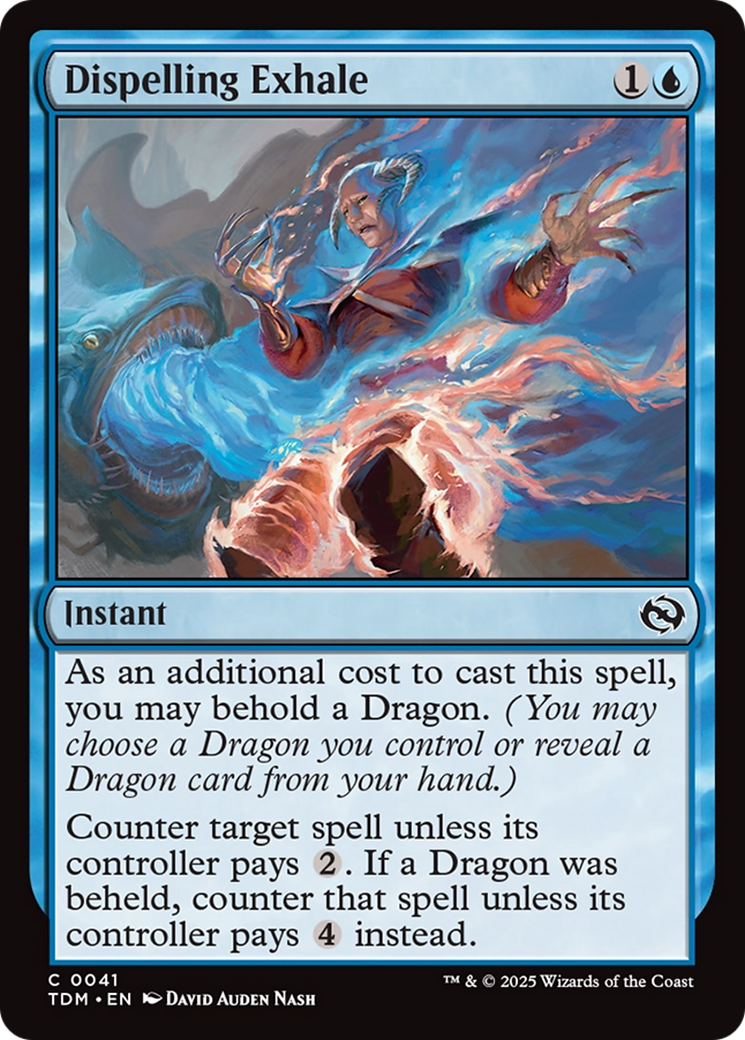 Dispelling Exhale [Tarkir: Dragonstorm] | Shuffle n Cut Hobbies & Games
