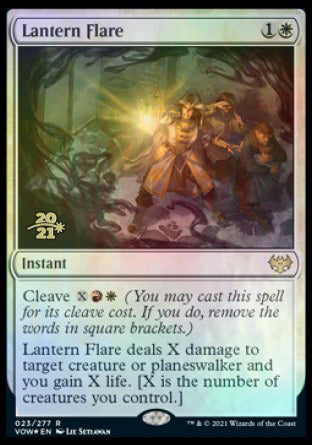 Lantern Flare [Innistrad: Crimson Vow Prerelease Promos] | Shuffle n Cut Hobbies & Games