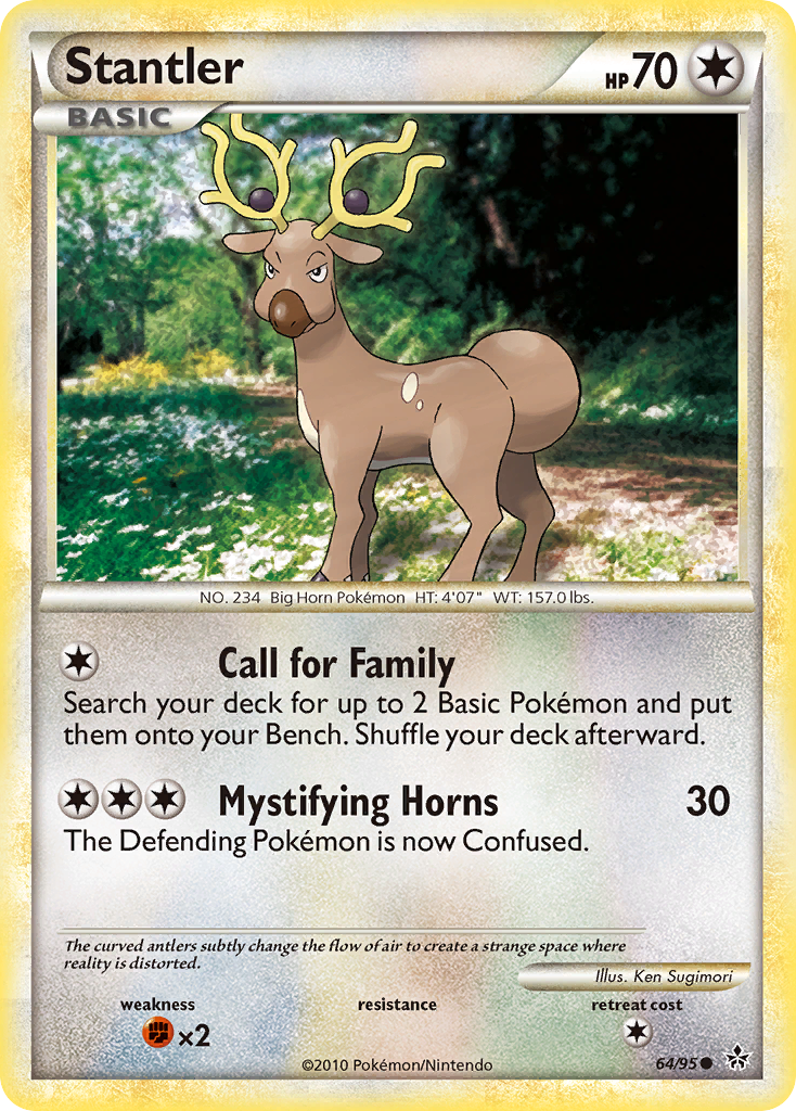 Stantler (64/95) [HeartGold & SoulSilver: Unleashed] | Shuffle n Cut Hobbies & Games