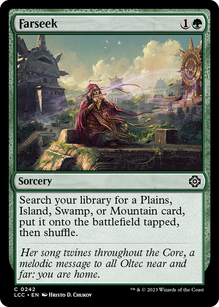 Farseek [The Lost Caverns of Ixalan Commander] | Shuffle n Cut Hobbies & Games
