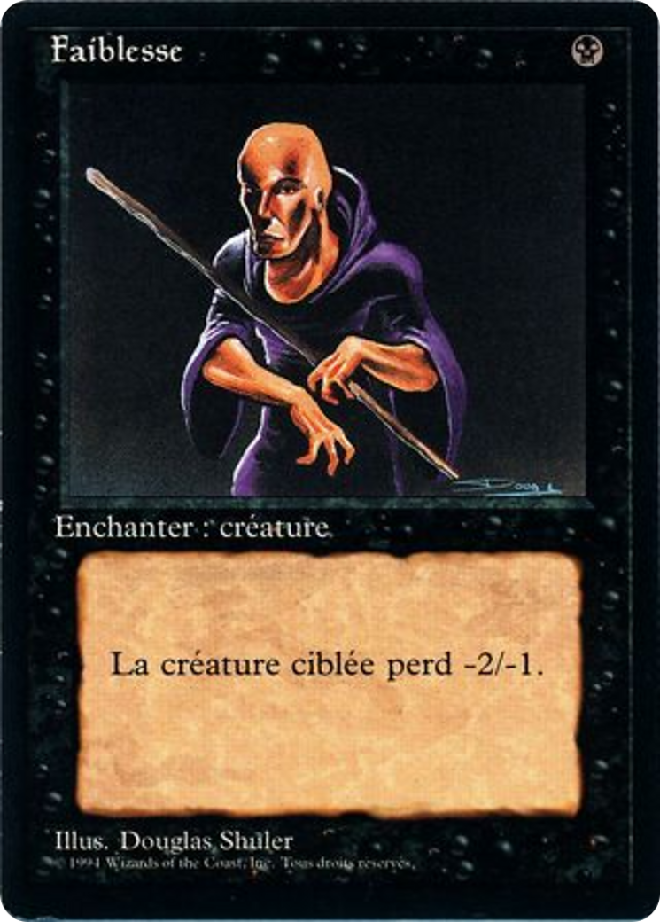 Weakness [Foreign Black Border] | Shuffle n Cut Hobbies & Games