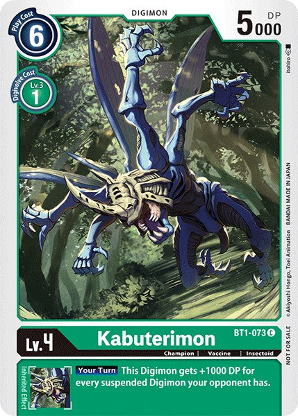 Kabuterimon [BT1-073] (Official Tournament Pack Vol.3) [Release Special Booster Promos] | Shuffle n Cut Hobbies & Games