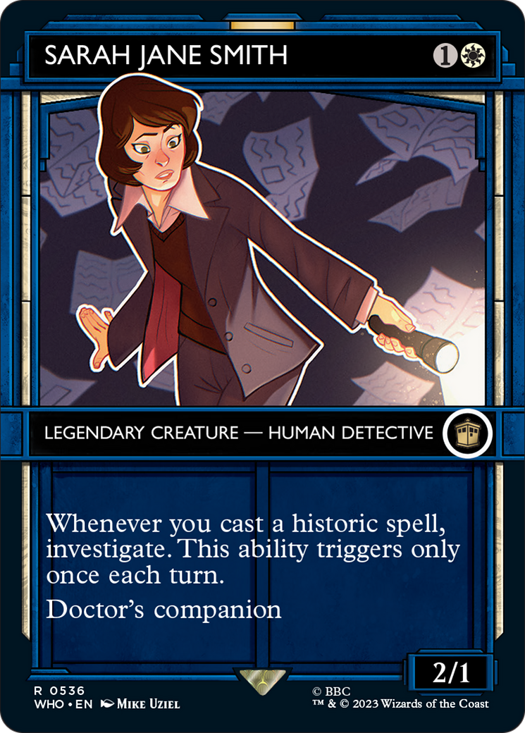Sarah Jane Smith (Showcase) [Doctor Who] | Shuffle n Cut Hobbies & Games