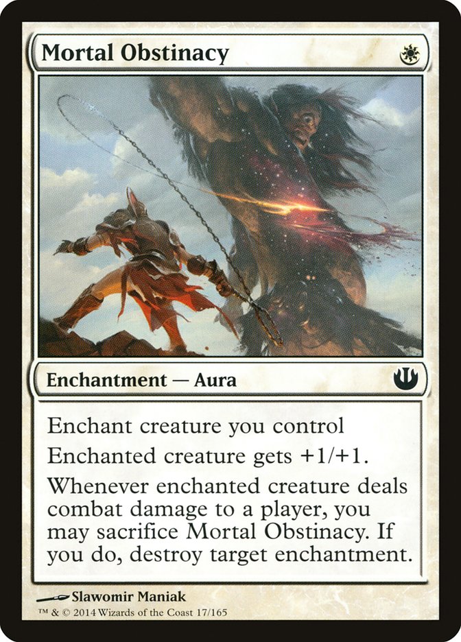Mortal Obstinacy [Journey into Nyx] | Shuffle n Cut Hobbies & Games