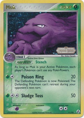 Muk (11/92) (Stamped) [EX: Legend Maker] | Shuffle n Cut Hobbies & Games