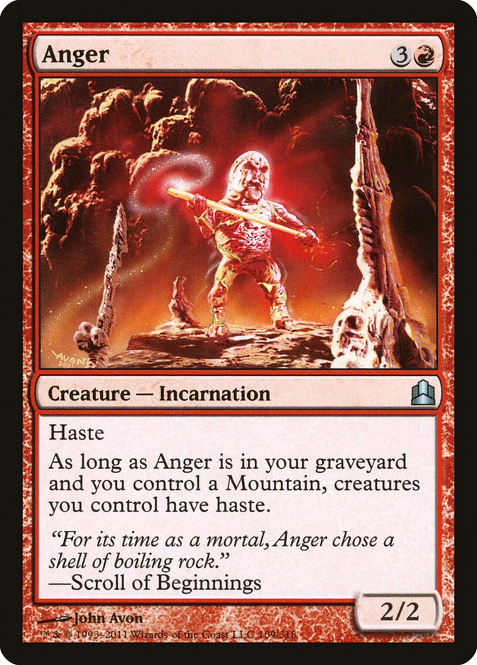 Anger [Commander 2011] | Shuffle n Cut Hobbies & Games