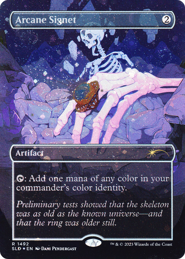 Arcane Signet (1492) (Galaxy Foil) [Secret Lair Drop Series] | Shuffle n Cut Hobbies & Games