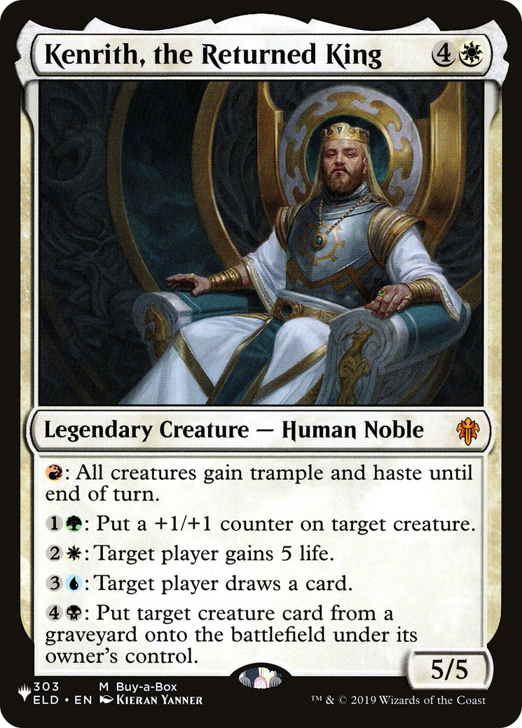 Kenrith, the Returned King [The List] | Shuffle n Cut Hobbies & Games