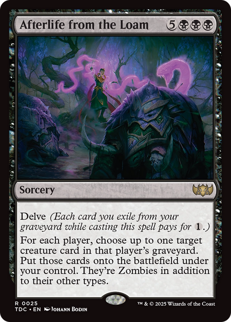 Afterlife from the Loam [Tarkir: Dragonstorm Commander] | Shuffle n Cut Hobbies & Games