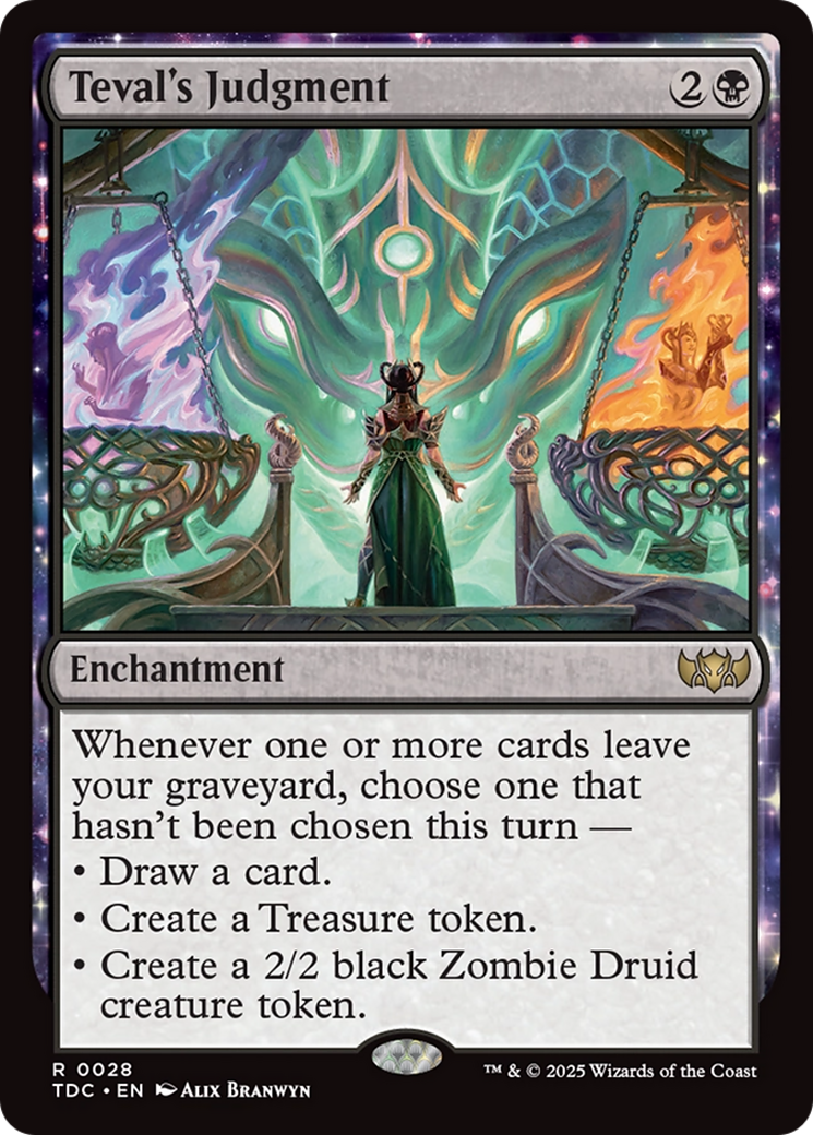 Teval's Judgment [Tarkir: Dragonstorm Commander] | Shuffle n Cut Hobbies & Games
