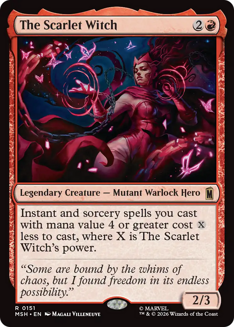 The Scarlet Witch [Marvel Super Heroes] | Shuffle n Cut Hobbies & Games