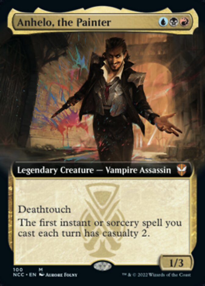Anhelo, the Painter (Extended Art) [Streets of New Capenna Commander] | Shuffle n Cut Hobbies & Games