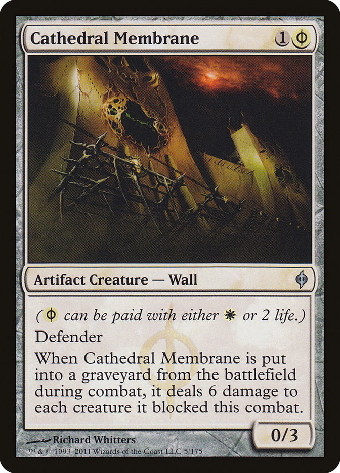 Cathedral Membrane [New Phyrexia] | Shuffle n Cut Hobbies & Games