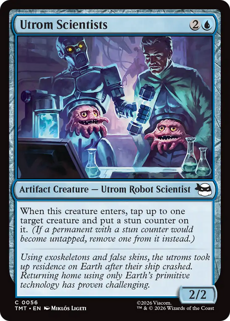 Utrom Scientists [Teenage Mutant Ninja Turtles] | Shuffle n Cut Hobbies & Games