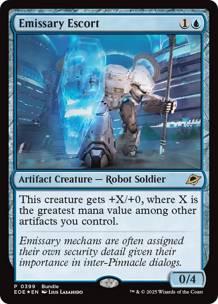 Emissary Escort [Edge of Eternities Promo Pack] | Shuffle n Cut Hobbies & Games