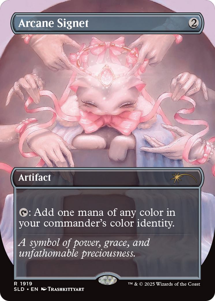 Arcane Signet (1919) (Rainbow Foil) [Secret Lair Drop Series] | Shuffle n Cut Hobbies & Games