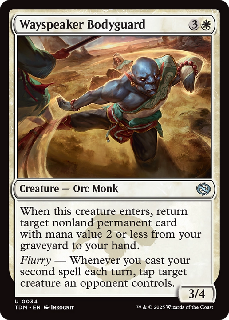 Wayspeaker Bodyguard [Tarkir: Dragonstorm] | Shuffle n Cut Hobbies & Games