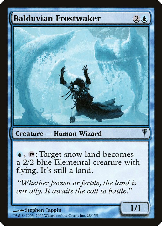 Balduvian Frostwaker [Coldsnap] | Shuffle n Cut Hobbies & Games