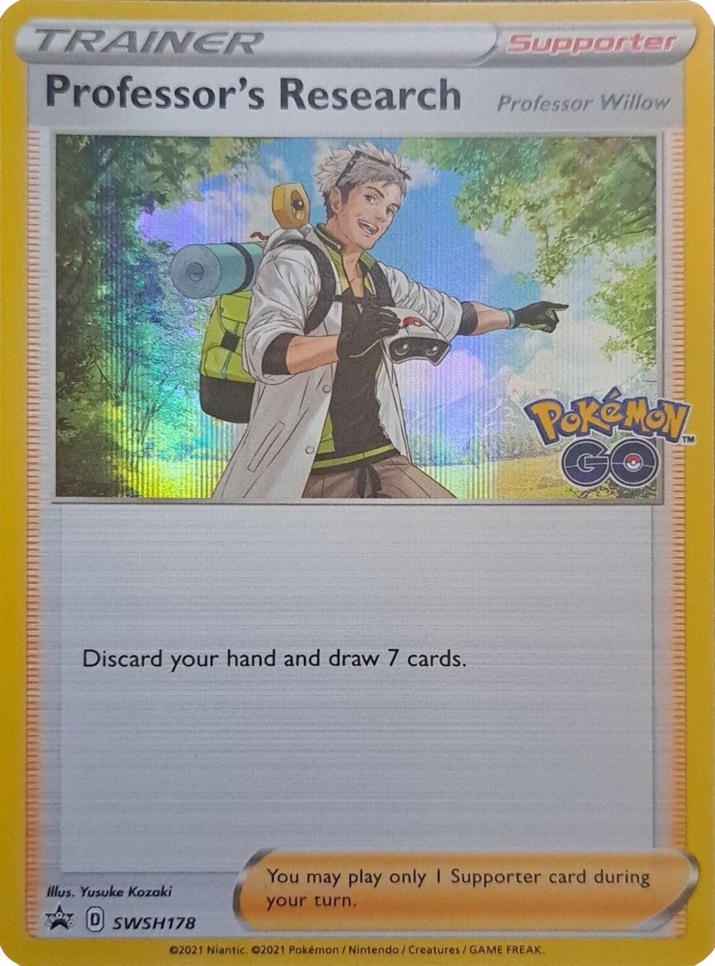Professor's Research (SWSH178) [Sword & Shield: Black Star Promos] | Shuffle n Cut Hobbies & Games