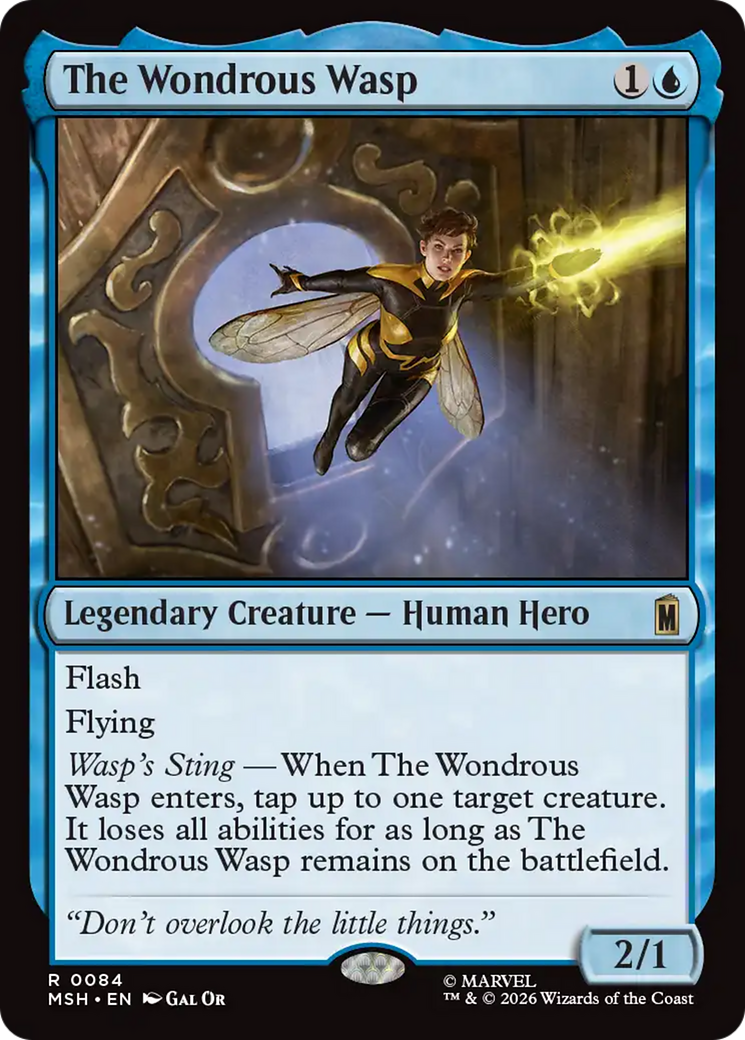 The Wondrous Wasp [Marvel Super Heroes] | Shuffle n Cut Hobbies & Games