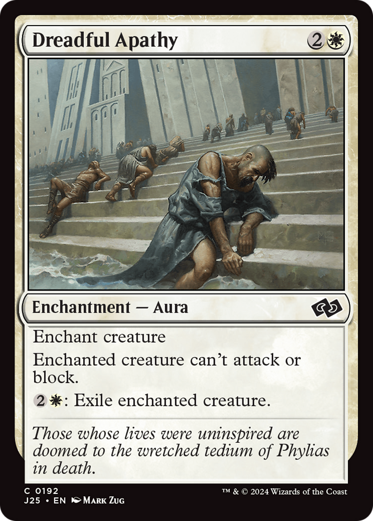 Dreadful Apathy [Foundations Jumpstart] | Shuffle n Cut Hobbies & Games