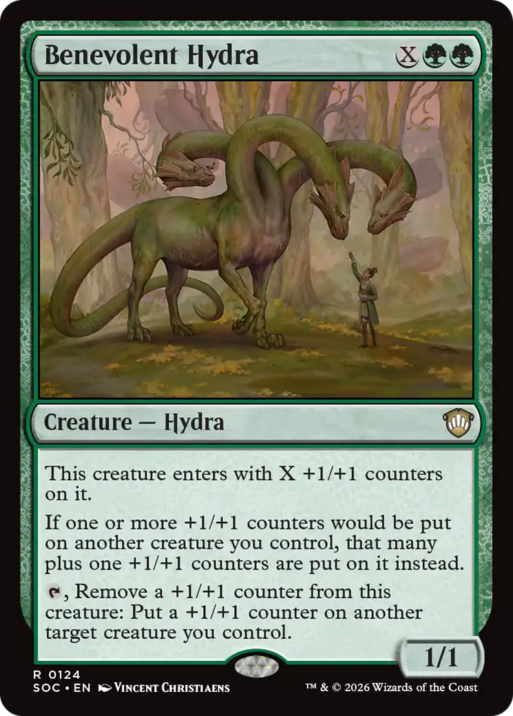 Benevolent Hydra [Secrets of Strixhaven Commander] | Shuffle n Cut Hobbies & Games