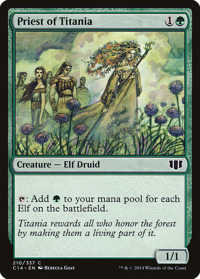 Priest of Titania [Commander 2014] | Shuffle n Cut Hobbies & Games