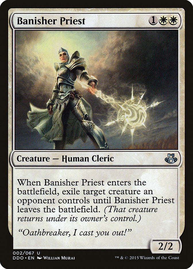 Banisher Priest [Duel Decks: Elspeth vs. Kiora] | Shuffle n Cut Hobbies & Games