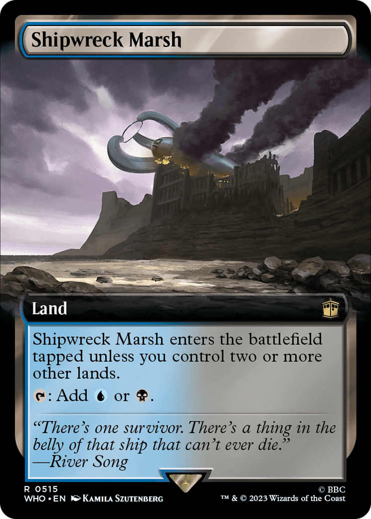 Shipwreck Marsh (Extended Art) [Doctor Who] | Shuffle n Cut Hobbies & Games