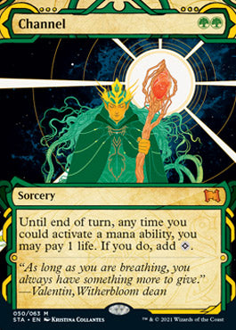 Channel (Foil Etched) [Strixhaven: Mystical Archive] | Shuffle n Cut Hobbies & Games