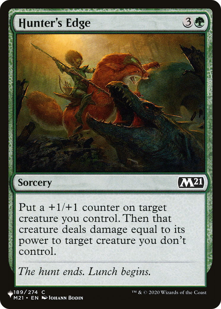 Hunter's Edge [The List] | Shuffle n Cut Hobbies & Games