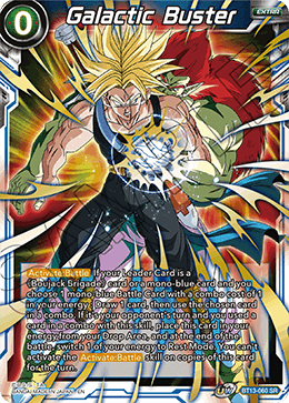 Galactic Buster (BT13-060) [Supreme Rivalry] | Shuffle n Cut Hobbies & Games