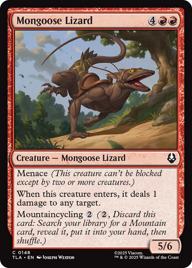 Mongoose Lizard [Avatar: The Last Airbender] | Shuffle n Cut Hobbies & Games