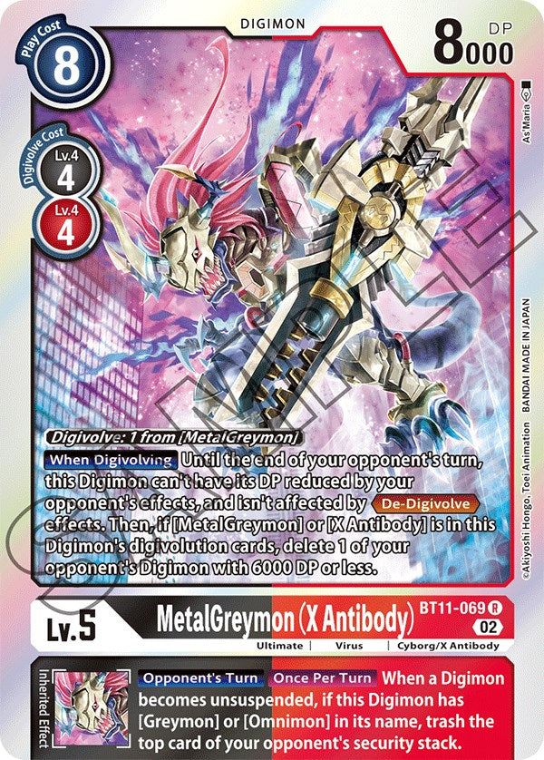 MetalGreymon (X Antibody) [BT11-069] [Dimensional Phase] | Shuffle n Cut Hobbies & Games