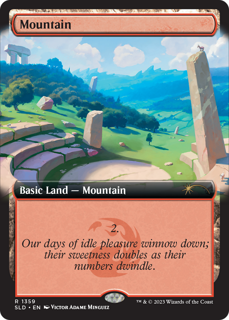 Mountain (1359) [Secret Lair Drop Series] | Shuffle n Cut Hobbies & Games