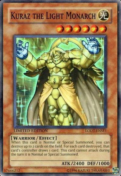 Kuraz the Light Monarch [LODT-ENSE1] Super Rare | Shuffle n Cut Hobbies & Games